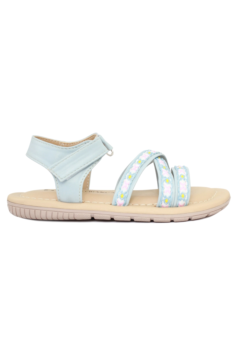 Product image Hello Lebianca - CR 22-01 Sepatu Sandal Anak Perempuan Cantik 26 BIRU