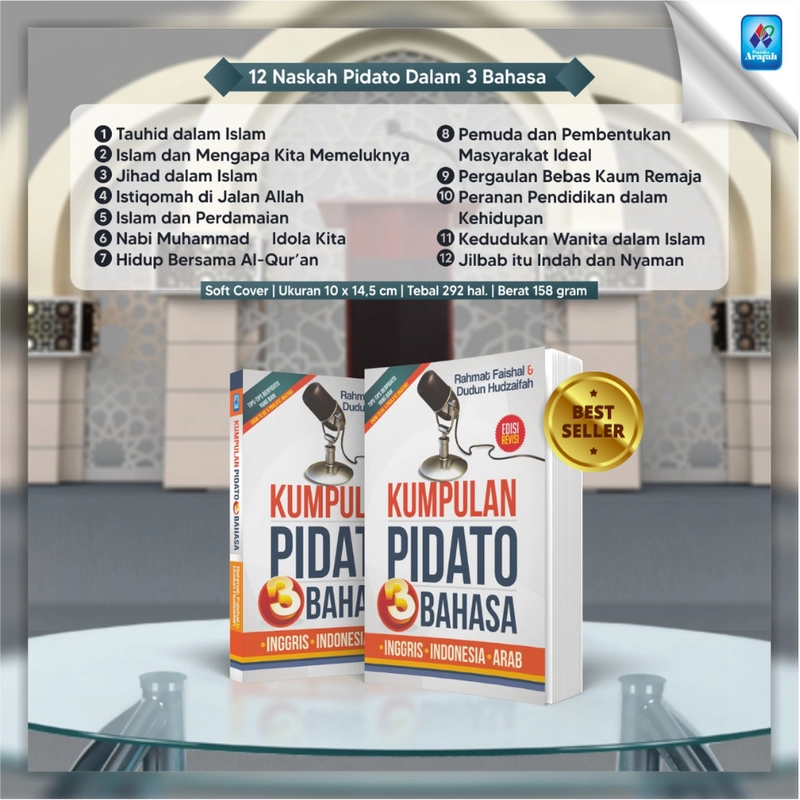 Product image Kumpulan Pidato 3 Bahasa SC Soft Cover