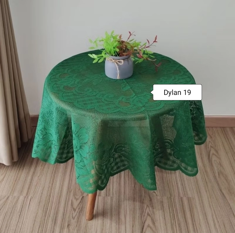Product image Dylan 19 [TA] - Dylam 19 - Taplak neverending bulat 100x100cm 100x100cm Hijau
