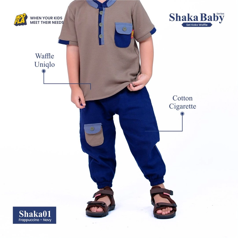 Product image Hoofla - Pakaian Anak Laki-laki Shaka Baby Series S Shaka 01