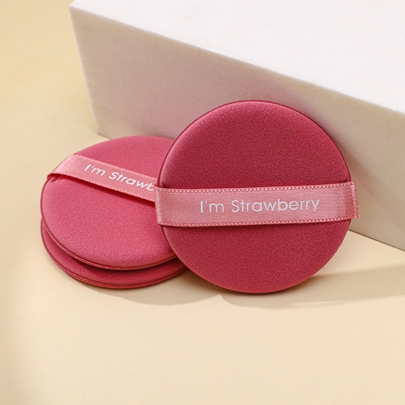 Product image KAHASIL - Spons Sponge Bedak Tabur Powder Puff Foundation Makeup Cushion Make Up Tools KMJ131 I'M STRAWBERR all variant