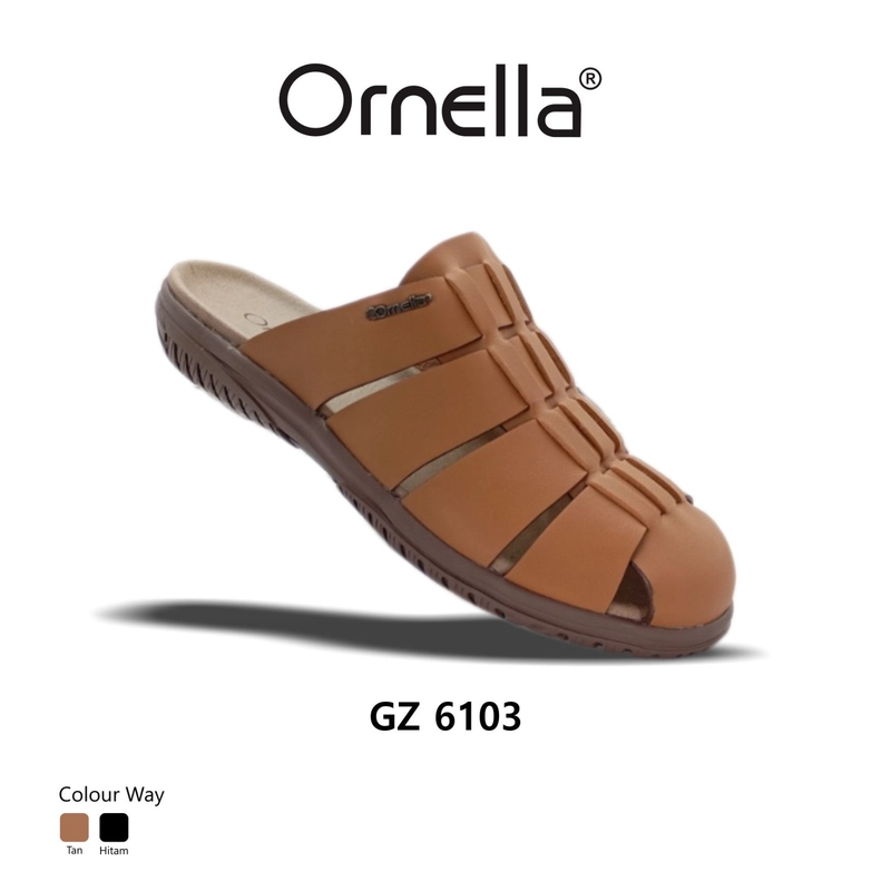 Product image Odillon - Ornella - GZ 6103 / Sandal Bustong Wanita Casual 40 TAN