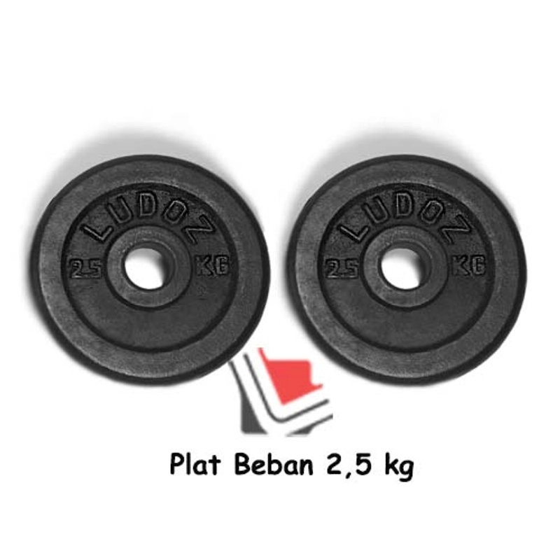 Product image LUDOZ Store - Dumbell paket Set KZ 7 1/2 kg rubber stick KETTLER olahraga karet barbel stik barbell LUDOZ 7600 Alternative-1