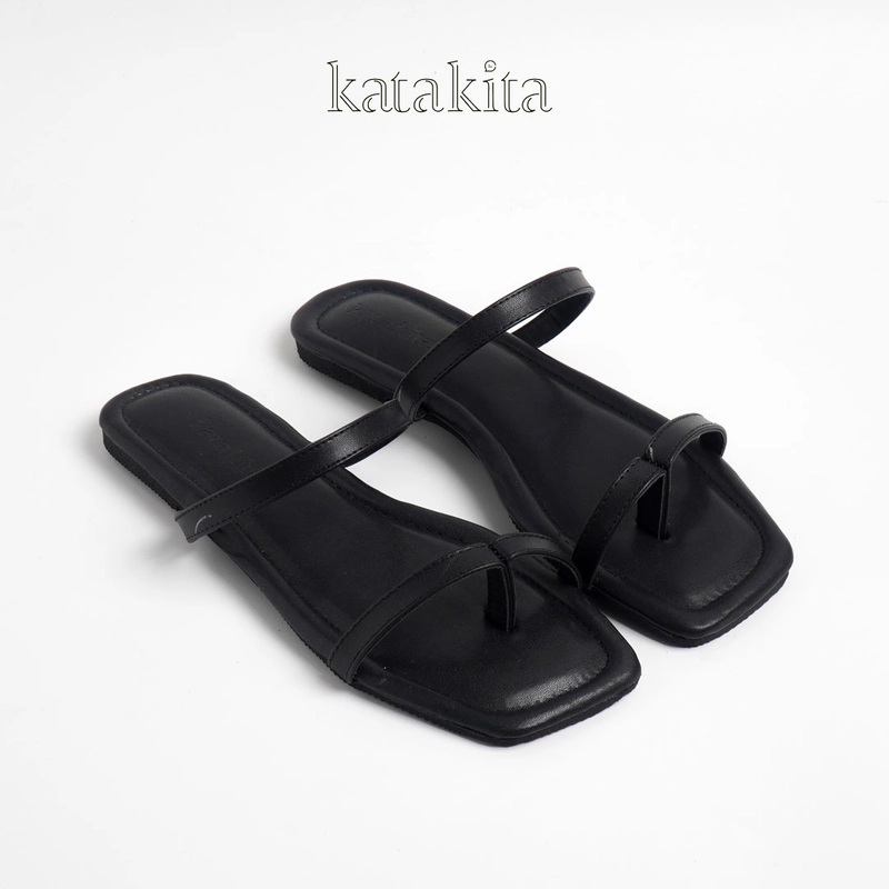 Product image Katakita - Katakita Yeji Flat Sandal Wanita 37 black