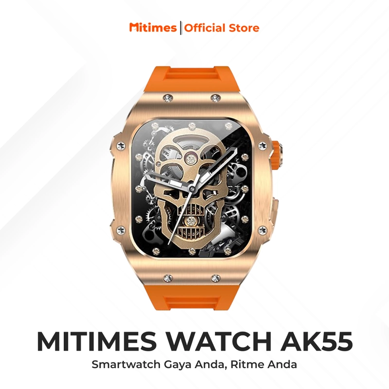 Product image Mitimes Smart Watch AK55 Bluetooth Phone Call 1.92 Inch Orange