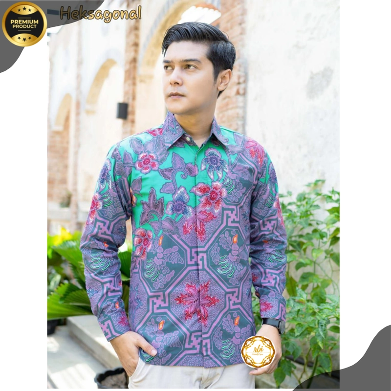 Product image Rambe Batik Indonesia - Batik Heksagonal Premium P1 S Heksagonal P1
