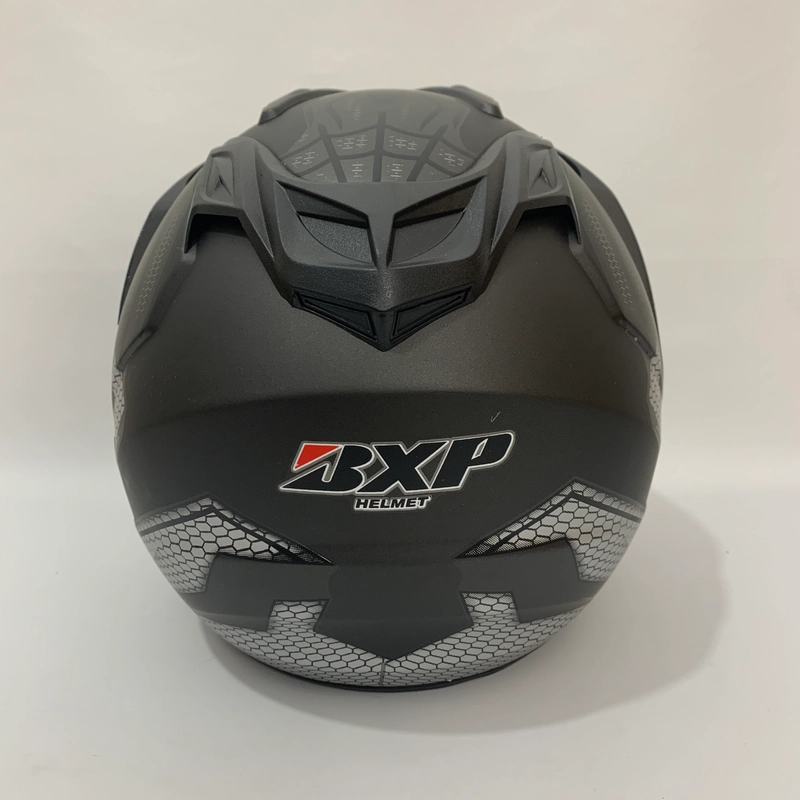 Product image Helm GL Spider Abu Abu Doff - Single Visor (Kaca Clear) Helm SNI Helem Dewasa L GL Spider Abu Doff