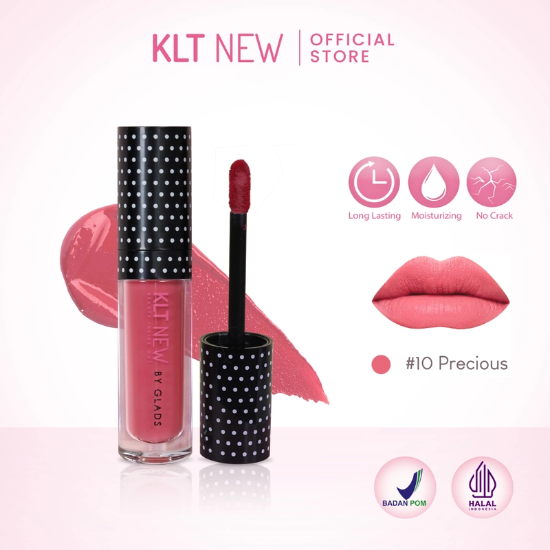 Product image KLT NEW - KLT Lip Cream 10 Precious by Glads 2Ml 2 ml 10 Precious