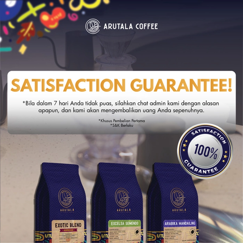 Product image Arutala - Robusta Gayo 200 gram 250 Gram Biji