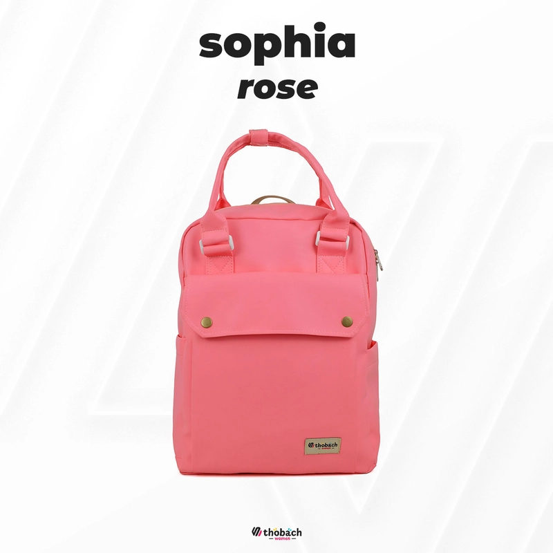 Product image Thobach official - THOBACH WOMAN-TAS RANSEL WANITA SOPHIA BACKPACK MULTIFUNGSI ALL SIZE Rose