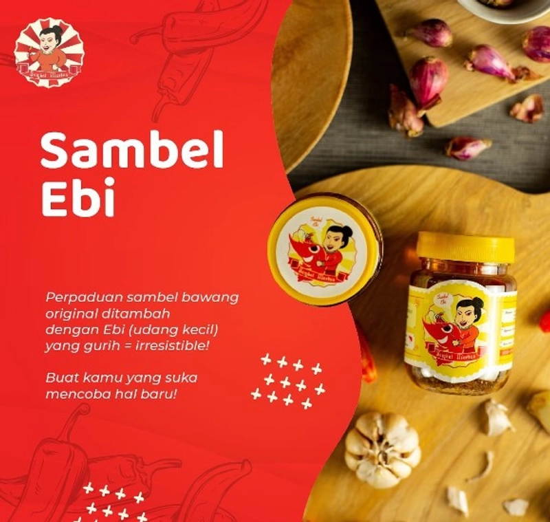 Product image Sambel Mertua Sambel Ebi 165 gr Kuning