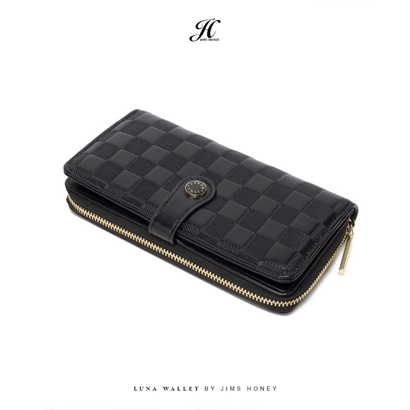 Product image JIMSHONEY SUKABUMI - Luna Wallet - Dompet Panjang Wanita LC 7108 BLACK