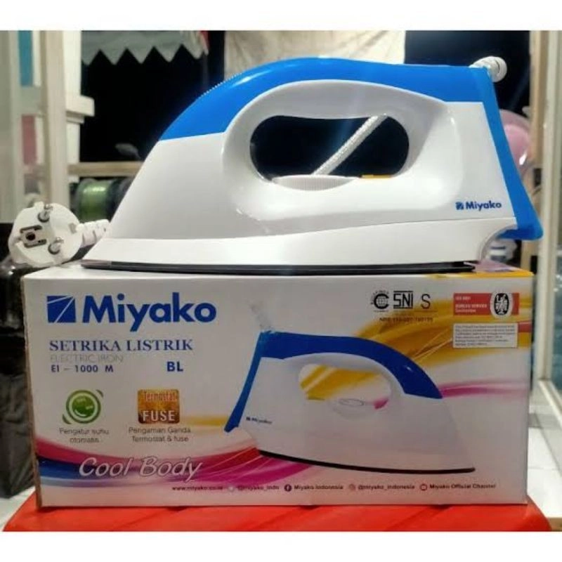 Product image Toko Mawar - Setrika Miyako EL-1008 M 2.000 Gr Random