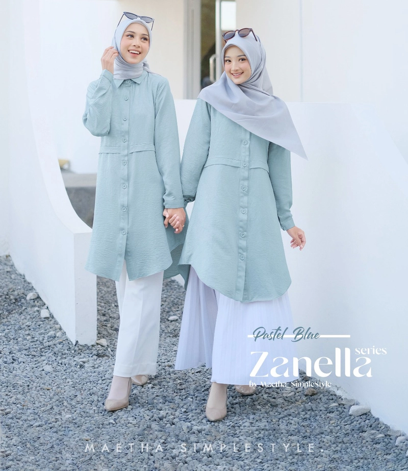 Product image Tunik Zanella Series Pastel Blue M Pastel Blue