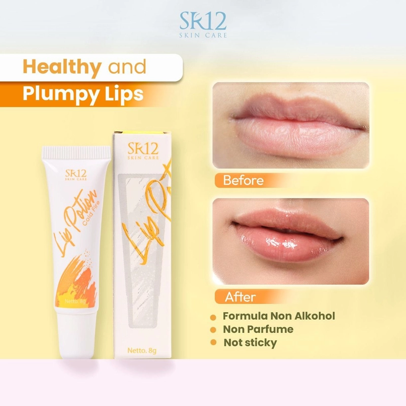 Product image SR12 Lip Potion Cold Fire Memberi Warna Dan Melembabkan bibir 8gr lip potion cold fire