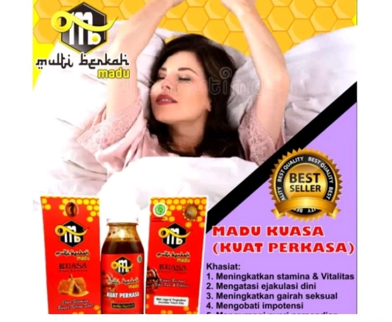 Product image Multi Berkah Madu - Madu Kuasa Penanbah Stamina vitalitas & Kebahagiaan Keluarga 200 gr Manis