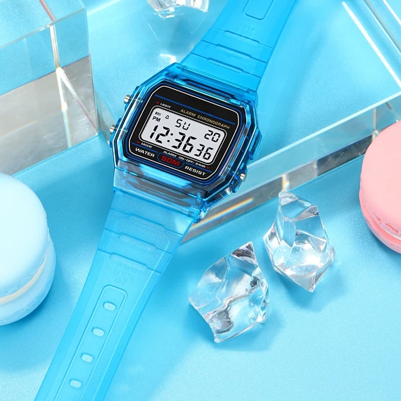 Product image RAYATORY - Jam Tangan Digital Wanita Sporty + Box - 2056 Motif 2056 Blue