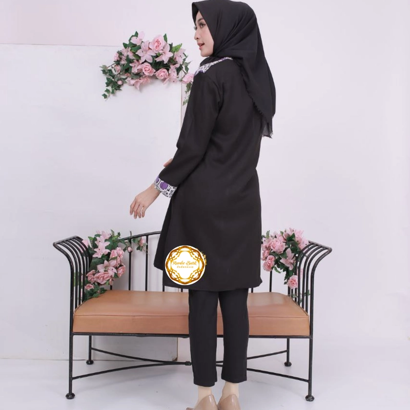 Product image Rambe Batik Indonesia - Azura Tunik Best Seller Original XL AZ3