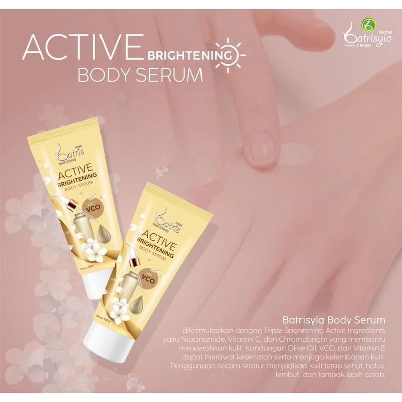 Product image Batrisyia - Active Brightening Body Serum 100gr Kuning