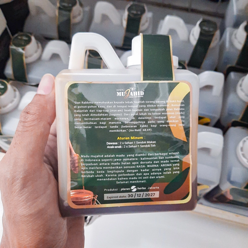 Product image Madu Hutan MUJAHID - Suplemen Herbal / Suplemen Kesehatan & Daya Tahan Tubuh 500 GR