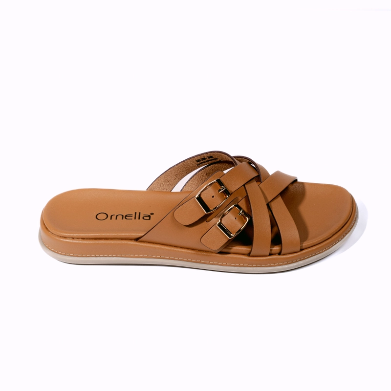Product image Odillon - Ornella - MX 194 / Sandal Slip On Wanita Casual 36 TAN