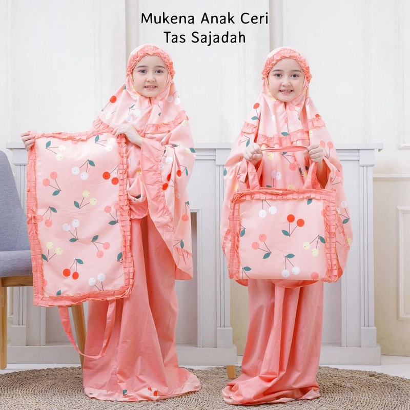 Product image Mukena Ceri Tas Sajadah XS salem