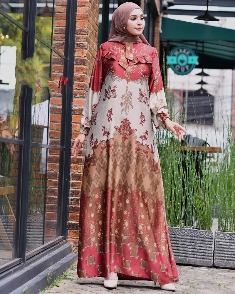 Product image Celin Fashion [TA] - Gamis anara motif Xxl Warna no 4