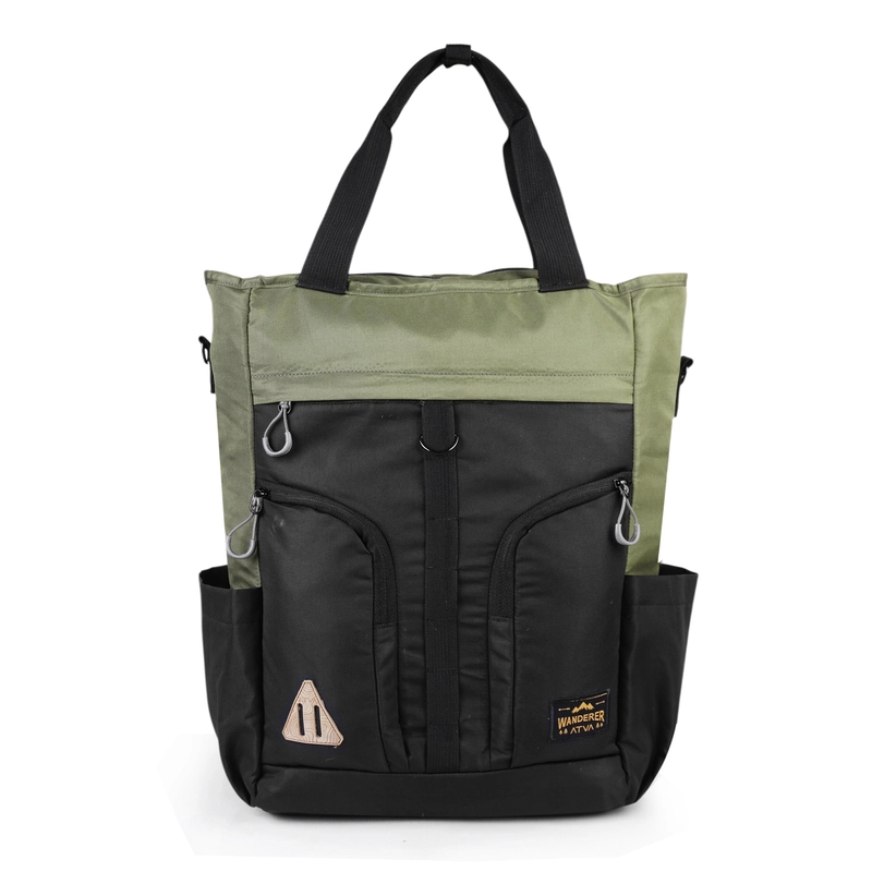 Product image Atva Bags - Tas Ransel 3in1 Backpack Totepack Xander Series 30x15x43 cm Army