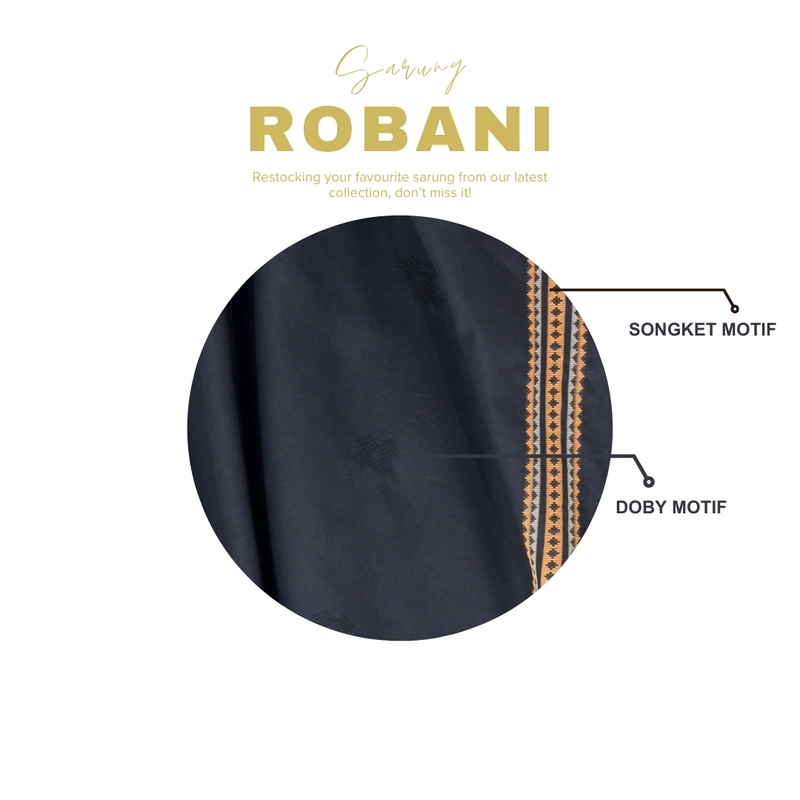 Product image Robani - ROBANI 25 Dobi Harlequin allsize HITAM