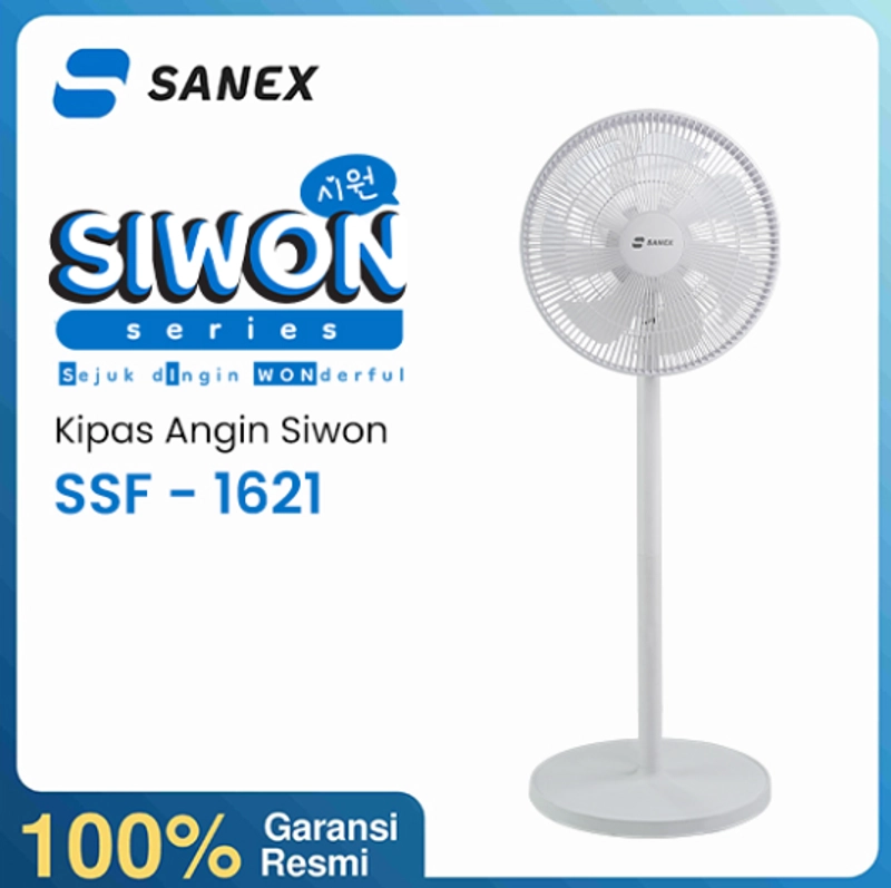 Product image UTAMAMEGA - Kipas Angin Berdiri 16in Sanex Siwon SSF-1621 Tanpa Remote Type SSF-1621