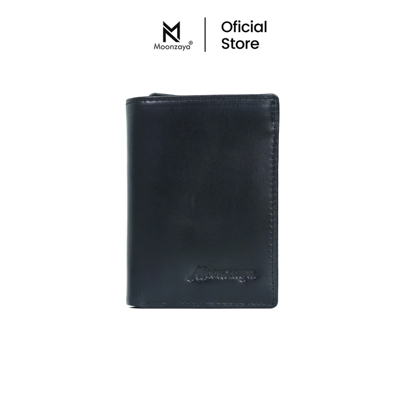 Product image Moonzaya - DOMPET GATOT KACA BY MOONZAYA DOMPET PRIA KULIT SAPI ASLI GATOT KACA BLACK