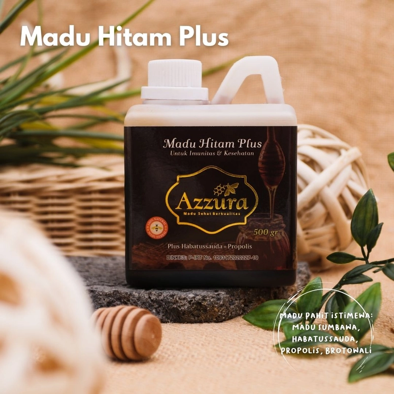 Product image Madu Azzura - Madu Hitam Plus 450 gr