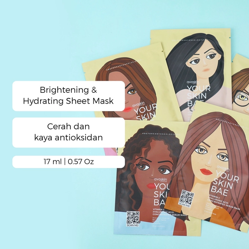 Product image AVOSKIN OFFICIAL - YSB Vitamin C + Hyaluronic Acid Concentrated Serum Mask 17 ml Serum Mask