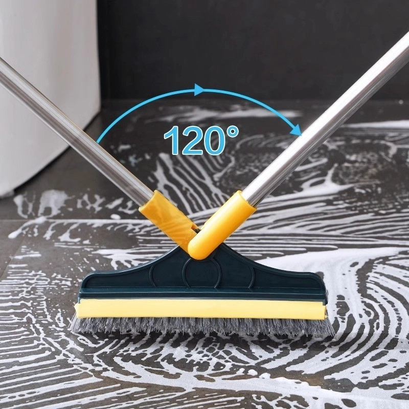 Product image KAMJE Sikat Lantai Pembersih Kamar Mandi Wiper WC Toilet Gagang Panjang 2in1 Serbaguna KMJ020 KMJ020 RANDOM