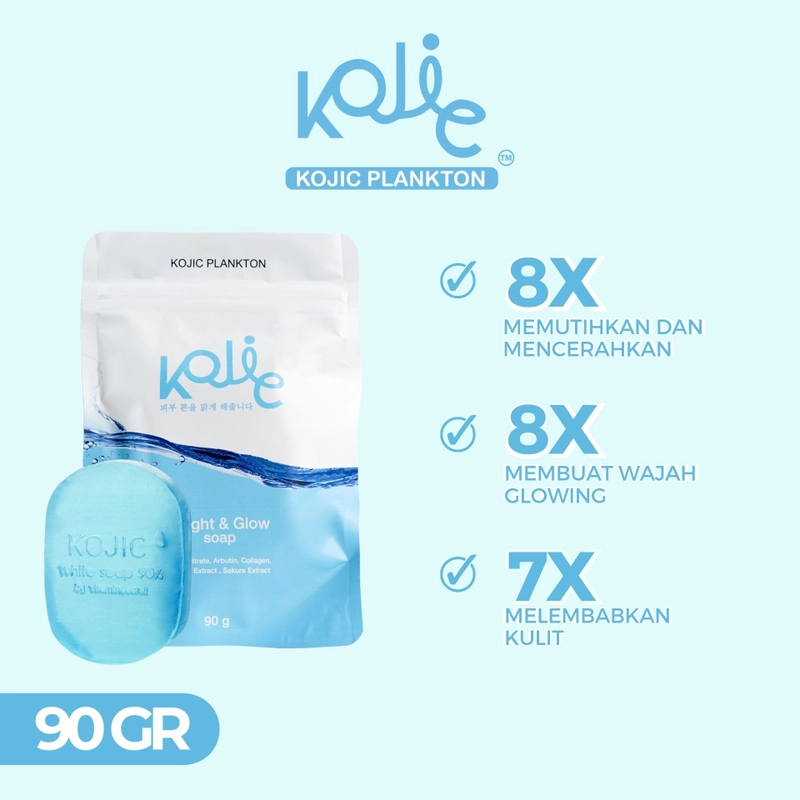 Product image KOJIC PLANKTON - BRIGHT & GLOW 40 GR Soap