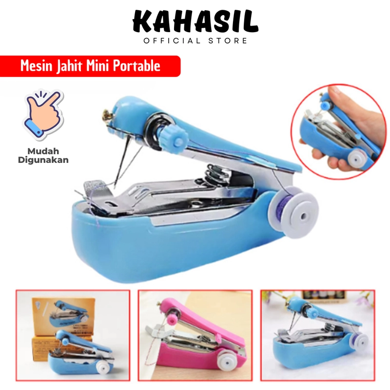 Product image KAHASIL - Mesin Jahit Portable Mini Tangan Manual KMJ057 RANDOM