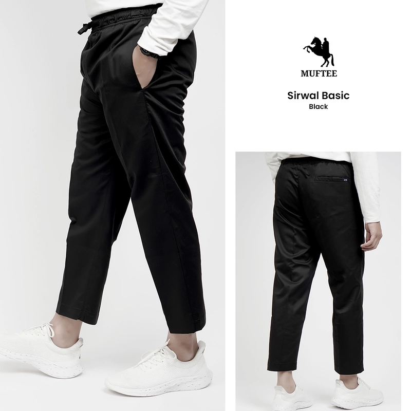 Product image MUFTEE OFFICIAL - Sirwal Basic by Muftee M Hitam