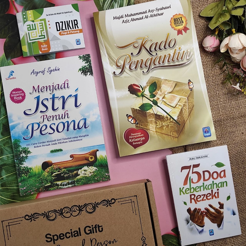 Product image Pustaka Arafah - Paket Buku Hampers Kado Pernikahan Hampers Kado Nikah