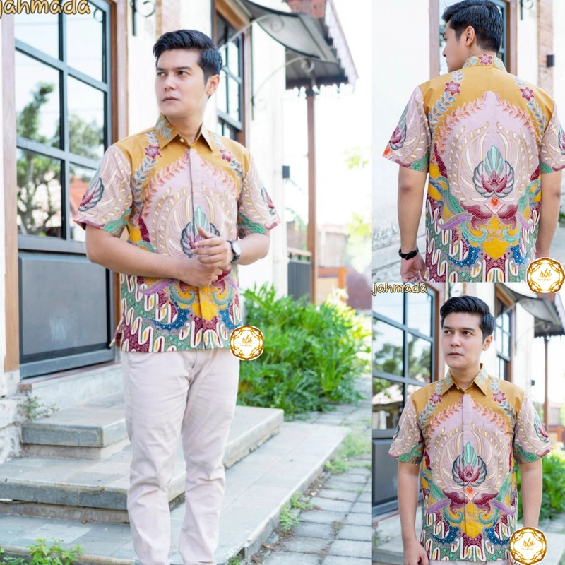 Product image Batik Tulis Gadjahmada Vol 2 Berlapis Trikot Premium S Gajahmada Vol 2