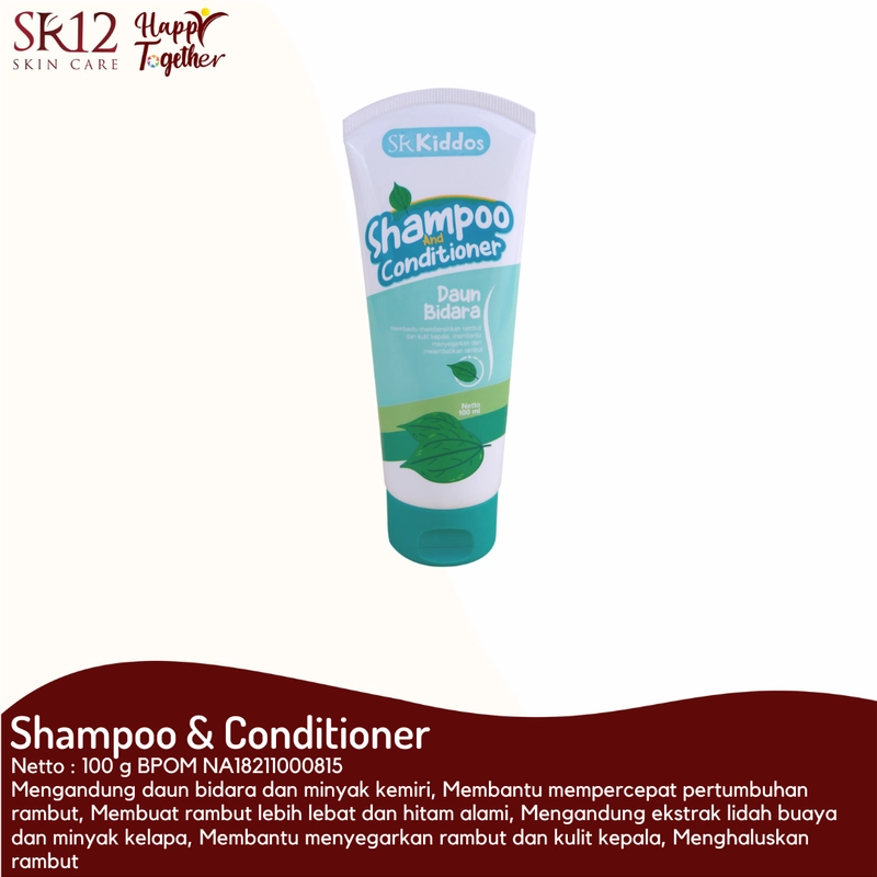 Product image SR12 Jatim - Baby Care Package SRKiddos Shampoo & Conditoner Sabun Mandi Bayi Lotion Telon Bayi 300 ml Shampoo