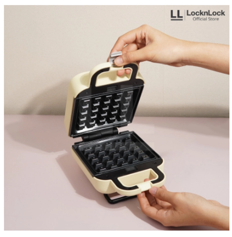 Product image UTAMAMEGA - LocknLock Waffle & Sandwich Maker - EJB412 Type EJB412