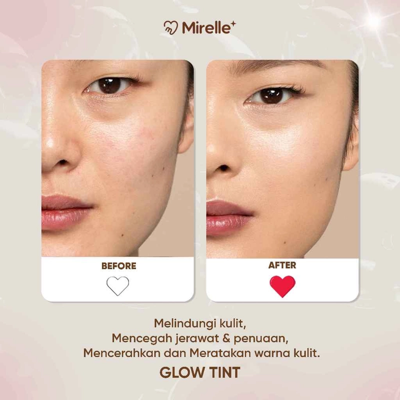 Product image Mirelle - Mirelle+ Glow Tint Glowing Maksimal Tint GLOW 10 gram Glow Tint