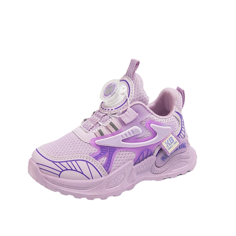 Product image Meonky Official - Sepatu Anak laki laki Perempuan Sneakers Lucu Kekinian Q - 50 Ringan Terbaru 26 Ungu