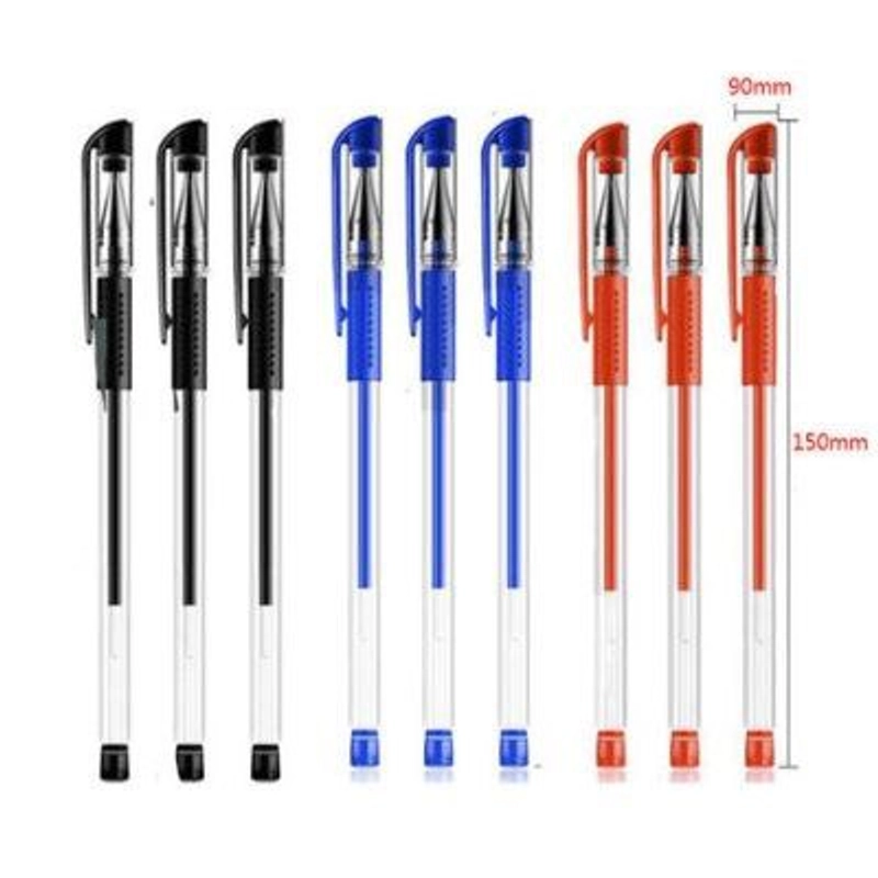 Product image Pulpen Pena Bolpoin Gel Mimi 0.5 mm satu set 3 Pasang 3 warna 18 Gram 3 Buah Bolpoin/set