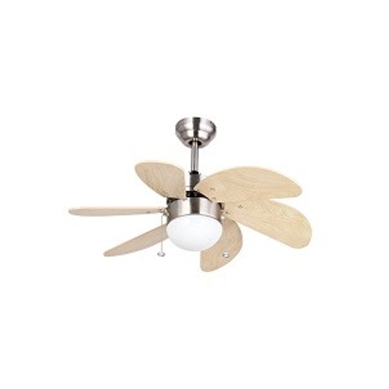 Product image UTAMAMEGA - Ceiling Fan MT EDMA 30IN Pilot Kipas Plafon Lampu Pull Chain Warna Light Maple