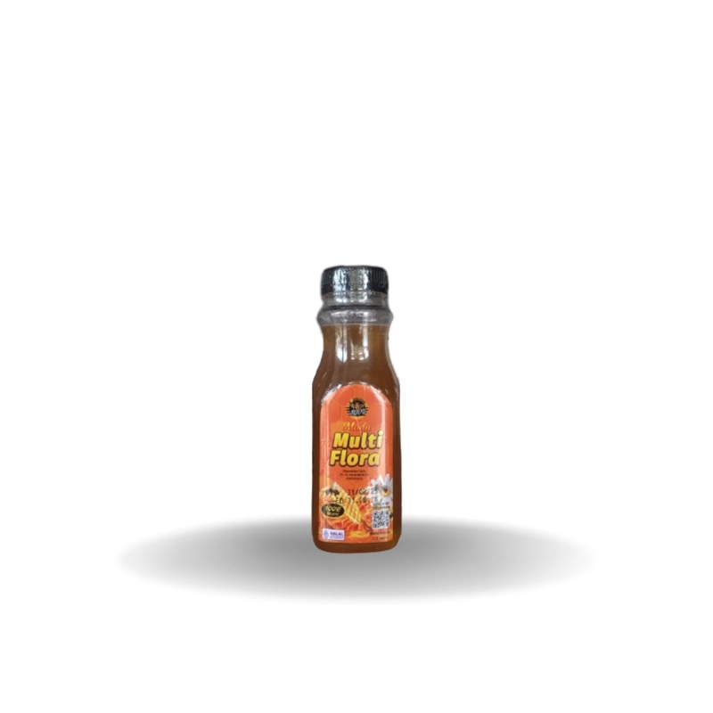 Product image Al Mubarokah - Madu Multiflora 300g 400g coklat multiflora