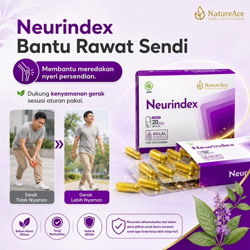 Product image Nature Ace - Neurindex untuk Asam Urat 20 Kapsul