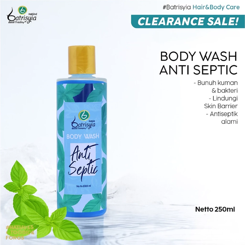 Product image Batrisyia - Anti Septic Body Wash 250ml 270gr Anti Saptic