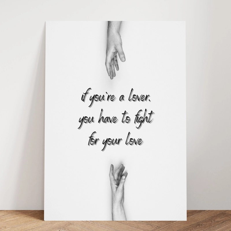 Product image Berkah Saluyu - BerkahSaluyu-Poster/Hiasan dinding Kayu Quotes Aesthetic Wall Decor Q 10x20cm Q01