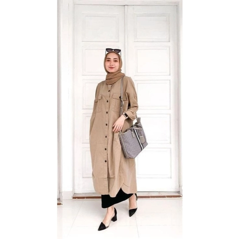 Product image Sseolshop - Ashana Tunik Wanita Terbaru 2024 M Moka